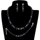 3PCS Pearl Necklace Bracelet Set by Madeline Love