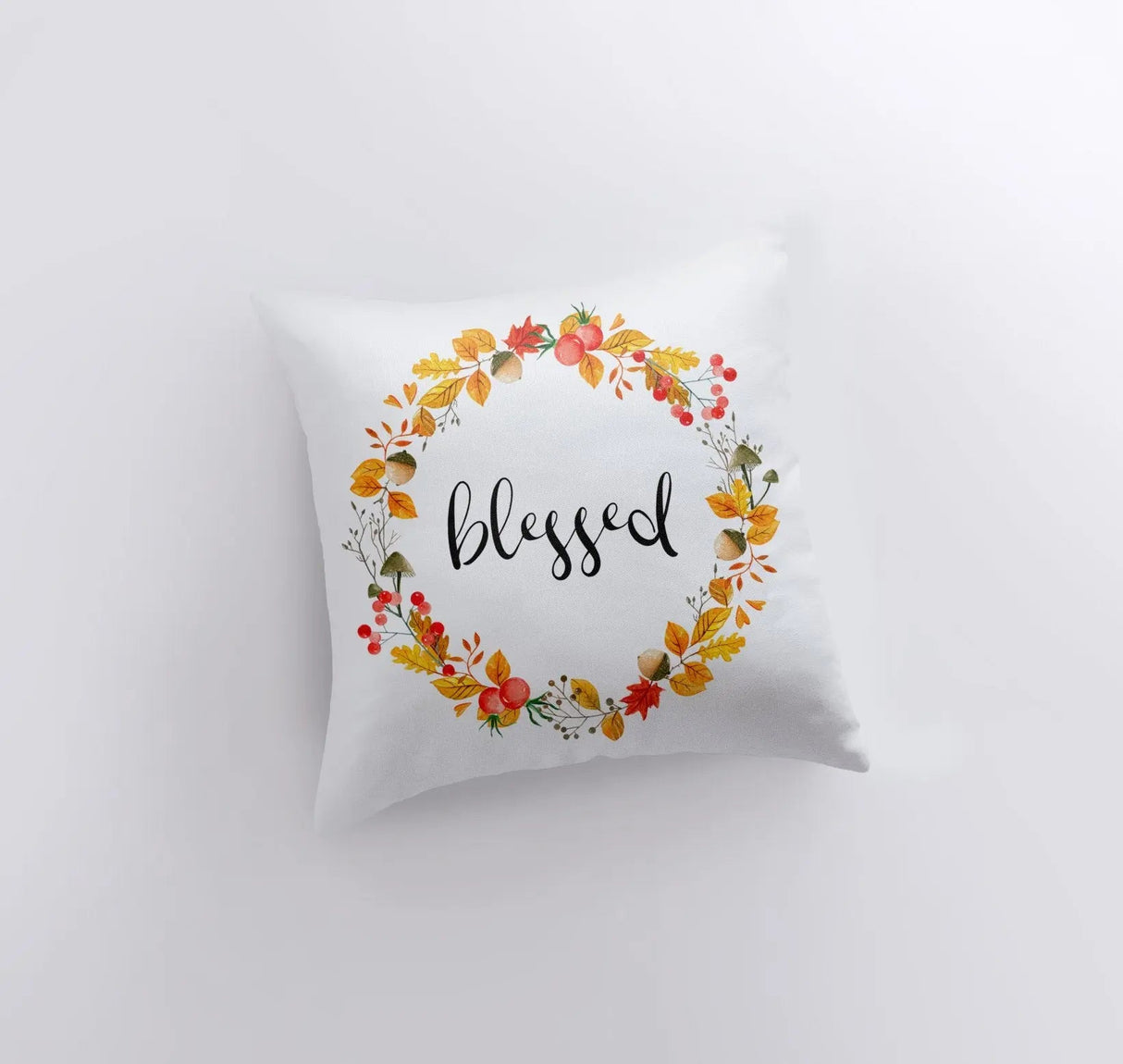 Blessed Pillow Cover |  Fall Thanksgiving Decor | Farmhouse Pillows | Country Decor | Fall Throw Pillows | Cute Throw Pillows | Gift for her by UniikPillows