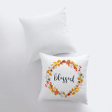 Blessed Pillow Cover |  Fall Thanksgiving Decor | Farmhouse Pillows | Country Decor | Fall Throw Pillows | Cute Throw Pillows | Gift for her by UniikPillows