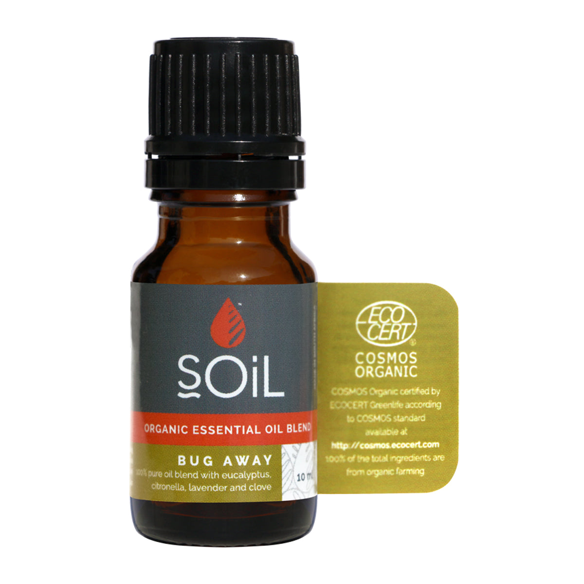 Bug Away - Organic Essential Oil Blend by SOiL Organic Aromatherapy and Skincare