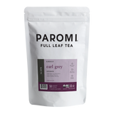 Organic Earl Grey Black Tea, Full Leaf, in Pyramid Tea Bags by Paromi Tea