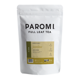 Organic Jasmine Green Tea, Full Leaf, in Pyramid Tea Bags by Paromi Tea