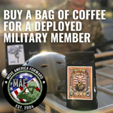 Buy A Bag of Coffee for A Deployed Military Member by Invader Coffee