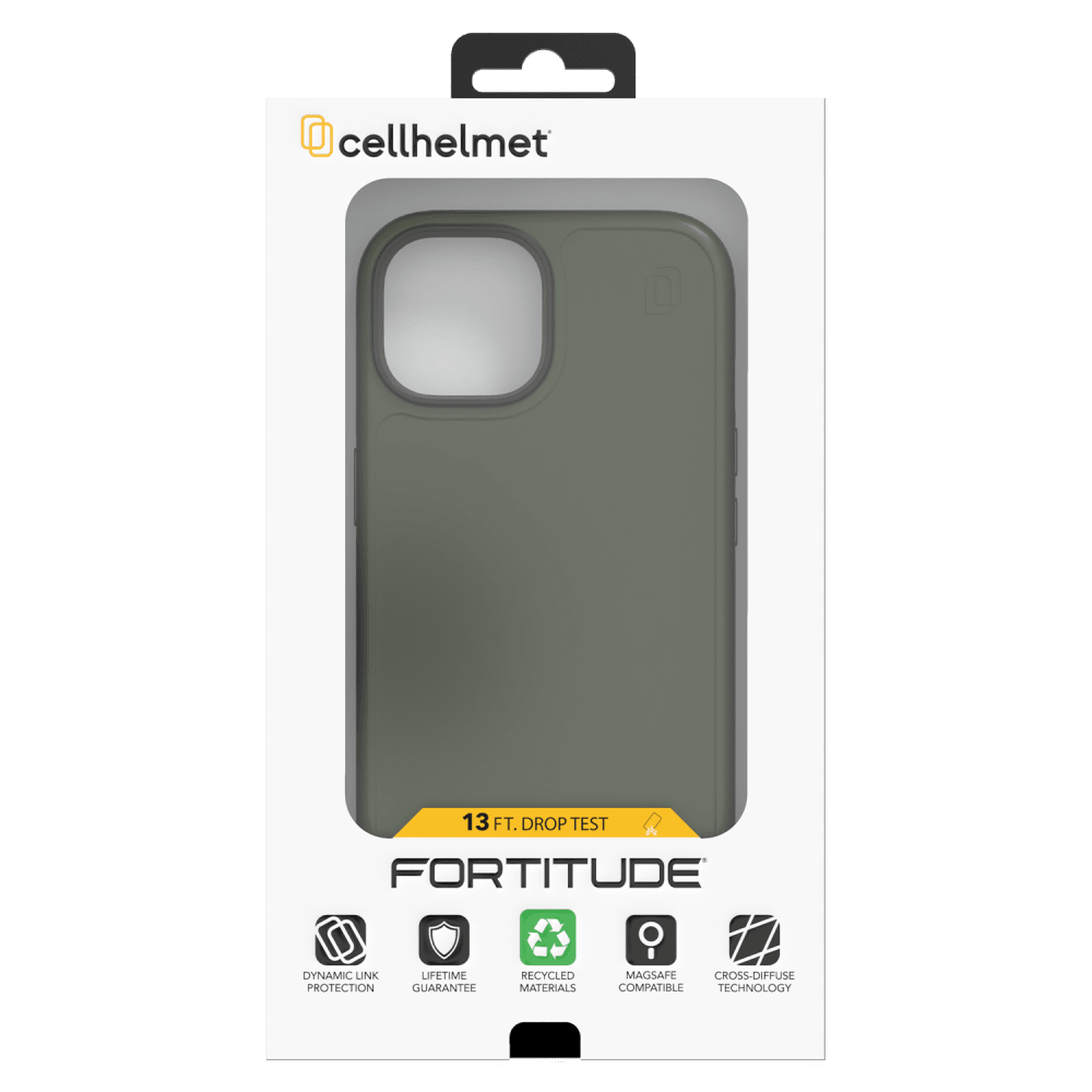 Cellhelmet Fortitude MagSafe Case for Apple iPhone 15 by Cellhelmet