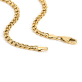 C014G B.Tiff Gold Curb Link Chain Necklace by B.Tiff New York