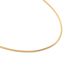 C030G B.Tiff Thin Gold Plated Coil Chain by B.Tiff New York