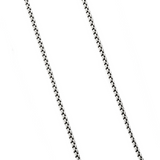 C049W B.Tiff Round Box Chain by B.Tiff New York