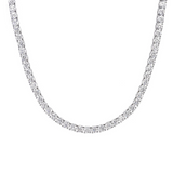 C105W B.Tiff 5mm Tennis Necklace by B.Tiff New York