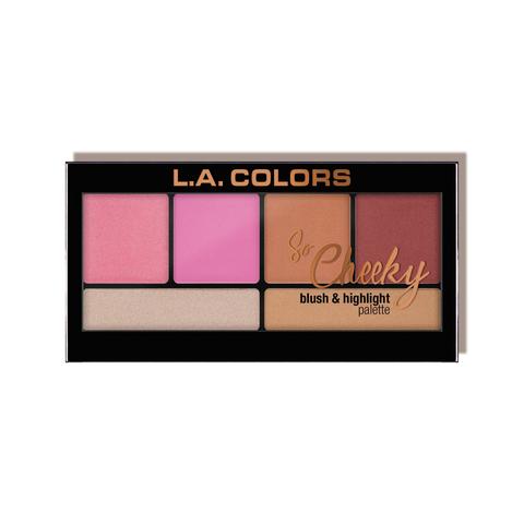 L.A. COLORS So Cheeky Blush & Highlighter - Pink &amp; Playful