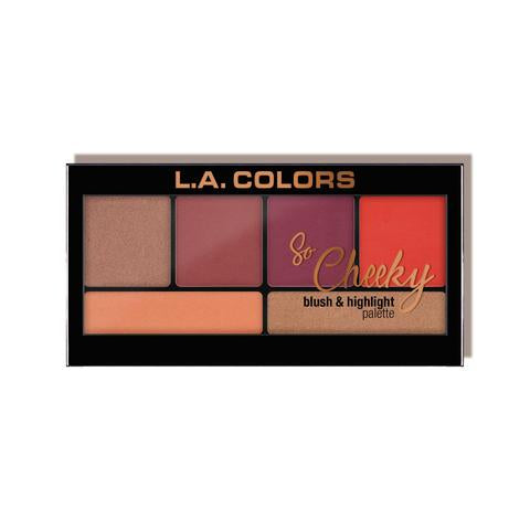 L.A. COLORS So Cheeky Blush & Highlighter - Hot &amp; Spicy