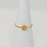 Tiny Initial Ring by Ellisonyoung.com