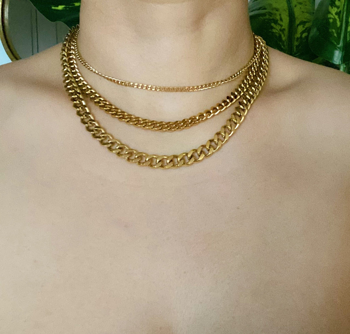 Stylish Cuban Chain Necklace by Ellisonyoung.com