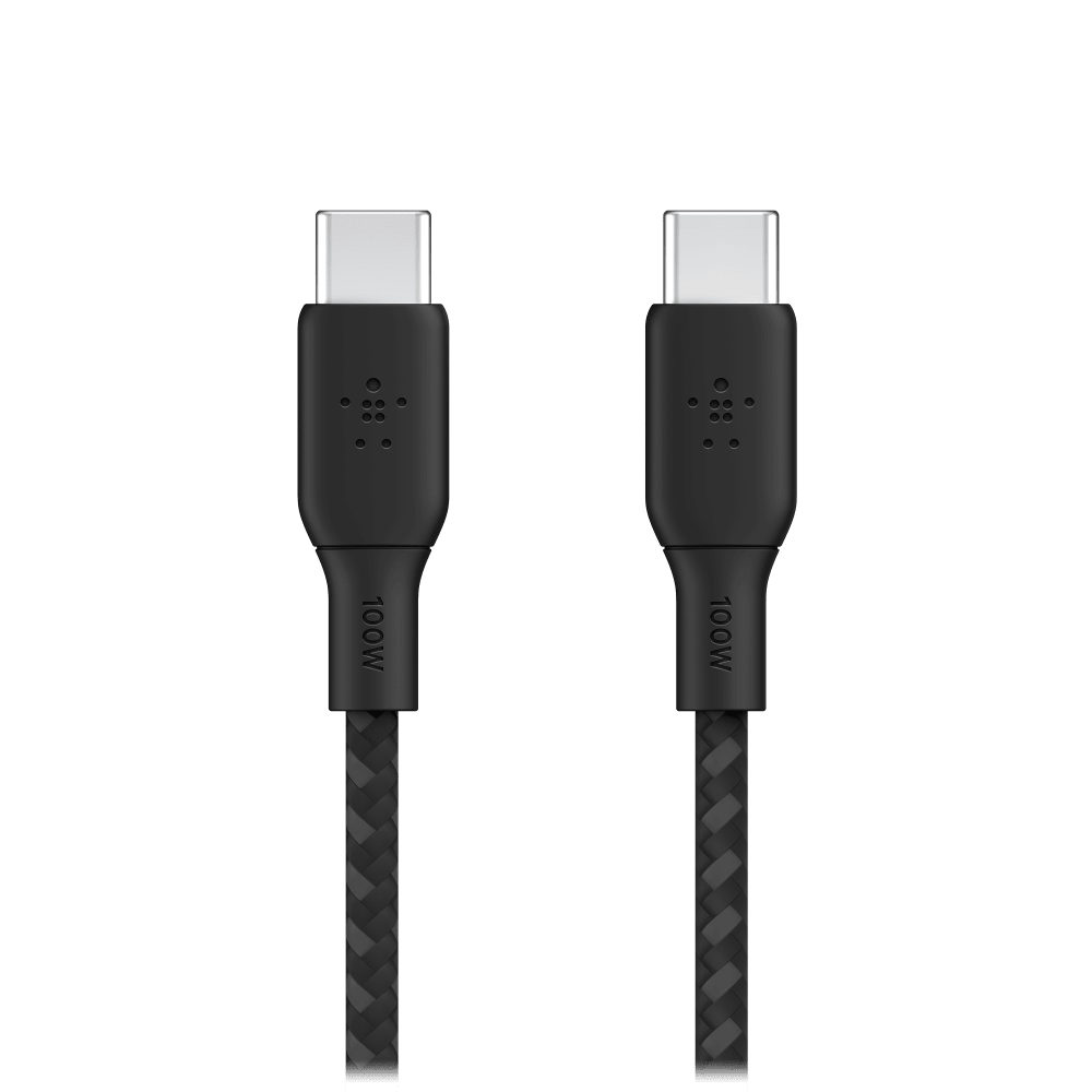 Belkin Braided 100W USB C 2.0 to USB C 2.0 Cable 2m by Belkin