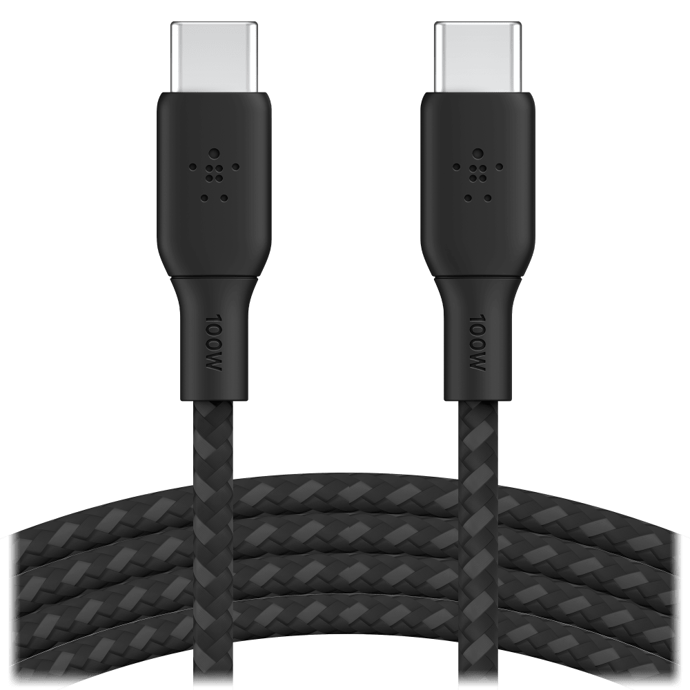 Belkin Braided 100W USB C 2.0 to USB C 2.0 Cable 2m by Belkin