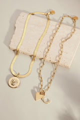 CARA CHARM NECKLACE by eklexic jewelry