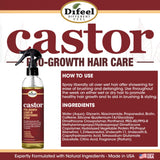 Difeel Castor Pro-Growth Conditioning Spray 8 oz. - Large Bottle by difeel - find your natural beauty