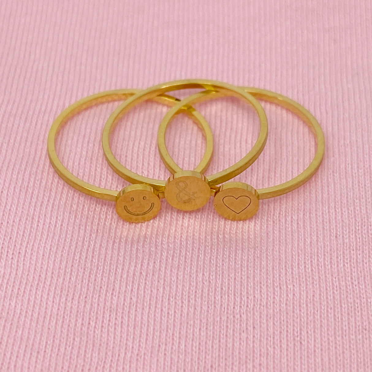 Tiny Disc Stackable Ring by Ellisonyoung.com