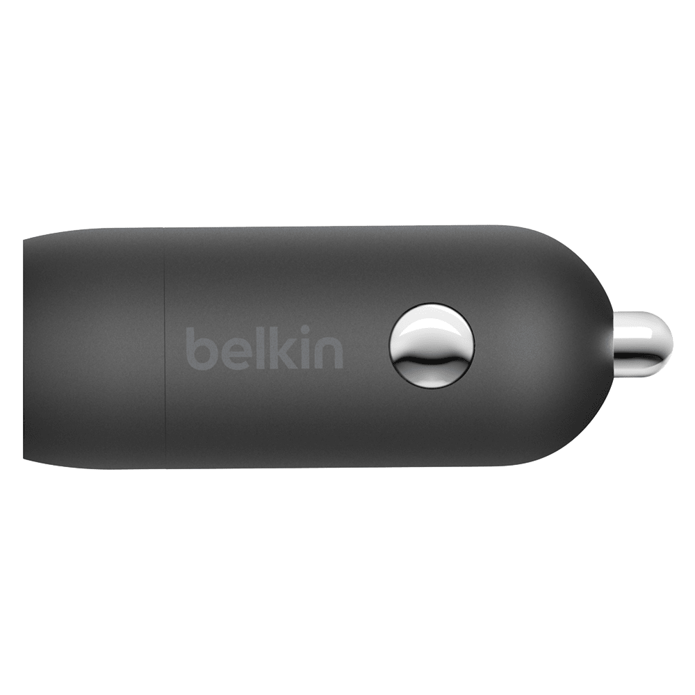 Belkin Boost Charge USB C Car Charger 20W and USB C to Apple Lightning Cable 4ft by Belkin