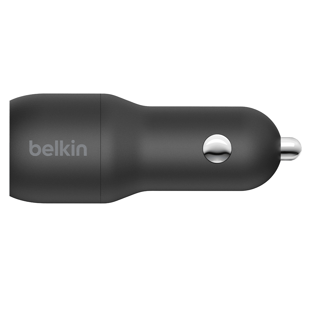 Belkin Dual Port USB A Car Charger 24W by Belkin