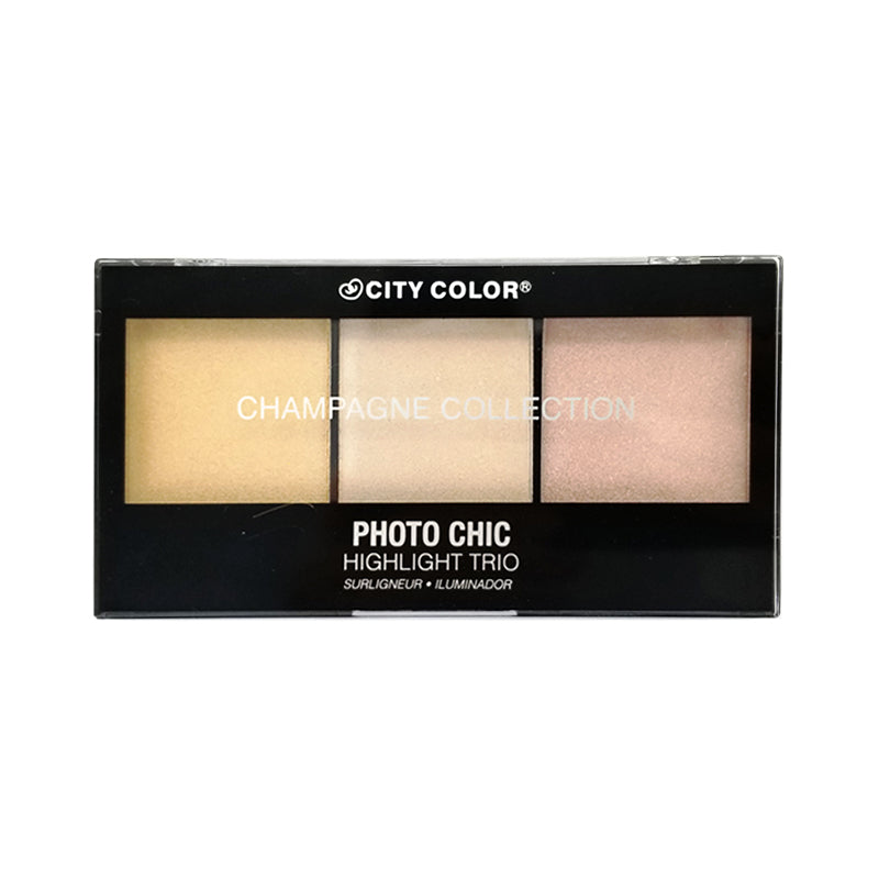 CITY COLOR Photo Chic Highlight Trio - Champagne