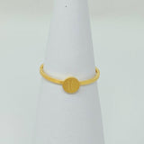 Tiny Initial Ring by Ellisonyoung.com