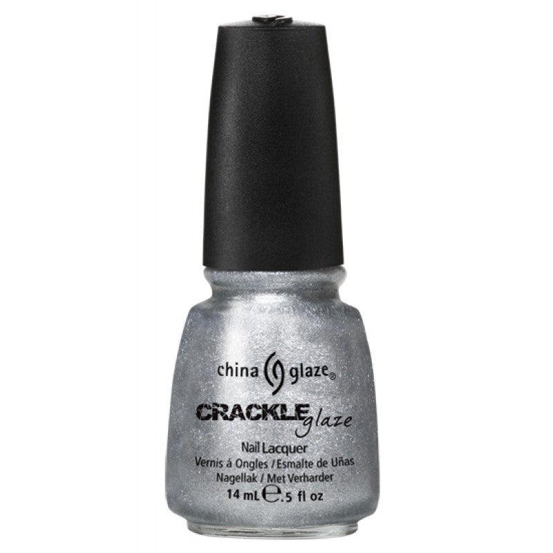 CHINA GLAZE Crackle Metals - Platinum Pieces