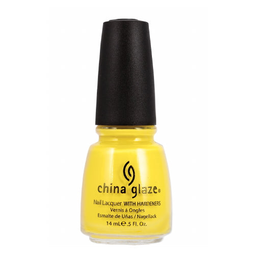 CHINA GLAZE Nail Lacquer with Nail Hardner 2 - Happy Go Lucky