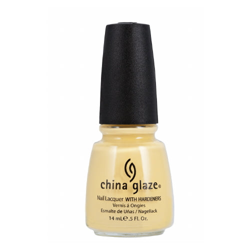 CHINA GLAZE Nail Lacquer with Nail Hardner 2 - Lemon Fizz