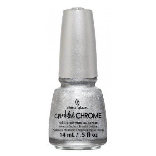 CHINA GLAZE Nail Lacquer - Crinkled Chrome - Aluminate