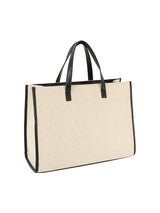 Large Canvas Tote Handba by hfstylish