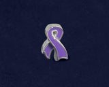 Purple Ribbon Shaped Charms by Fundraising For A Cause