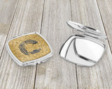 Letter C Musical Instrument Alphabet Compact Mirror CJ2004-CSCM by Caroline's Treasures