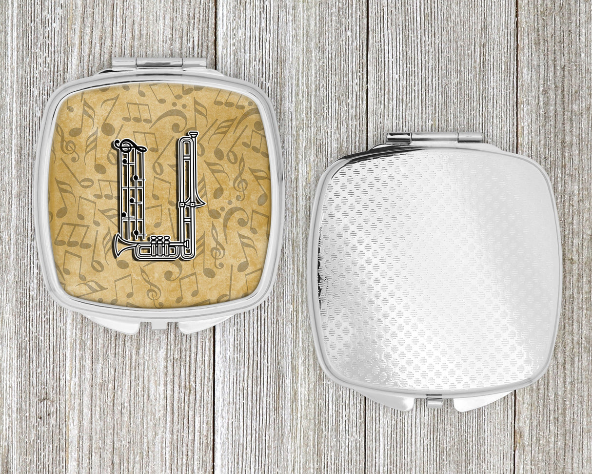 Letter U Musical Instrument Alphabet Compact Mirror CJ2004-USCM by Caroline's Treasures