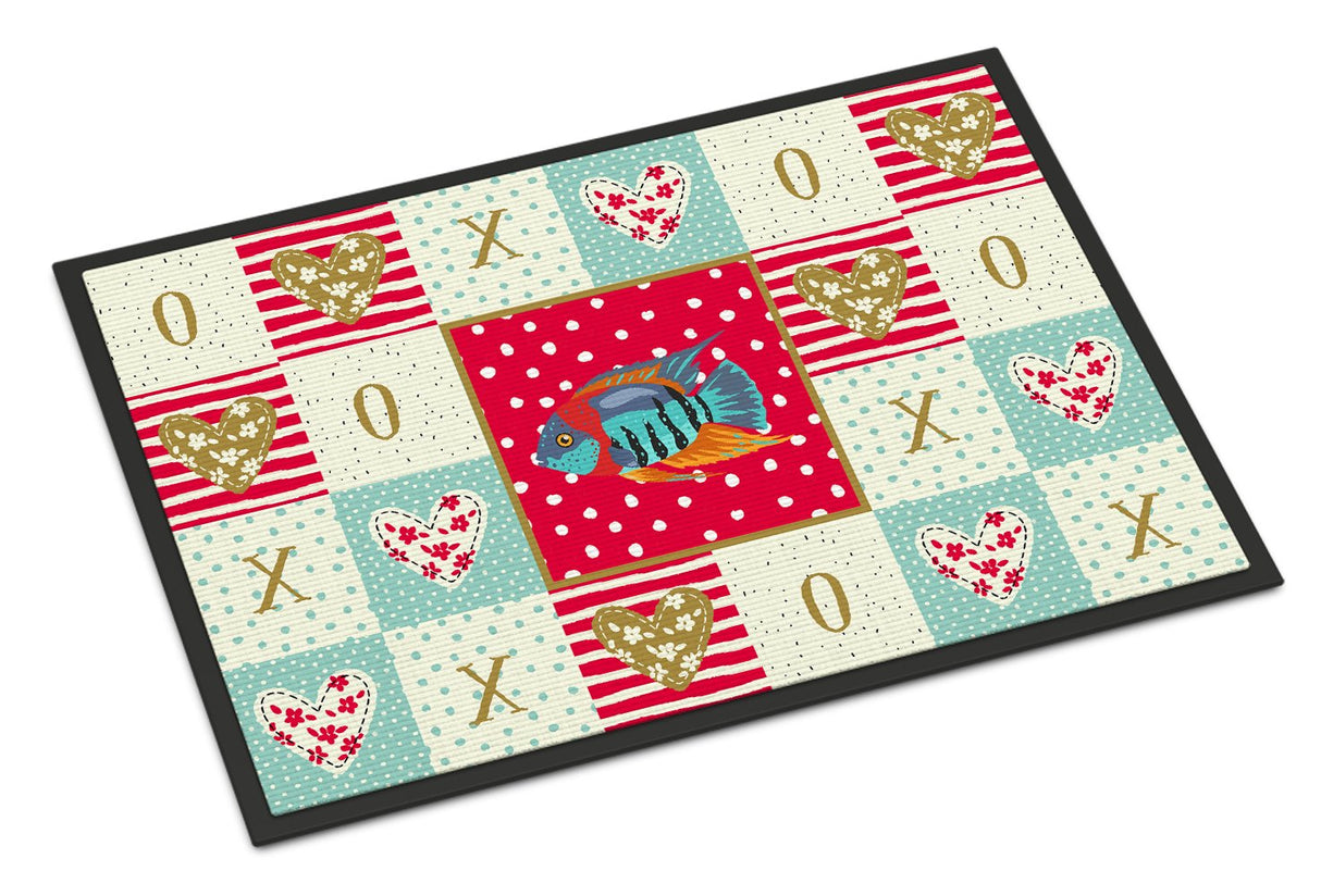 Severum Love Indoor or Outdoor Mat 24x36 CK5497JMAT by Caroline's Treasures