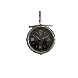 Wall clock - Metal Medium  Vintage Fighter Jet Wall Clock by Peterson Housewares & Artwares