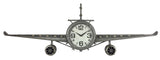 Wall clock - Metal Medium  Vintage Fighter Jet Wall Clock by Peterson Housewares & Artwares