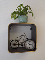 Table clock - Bike Table Clock by Peterson Housewares & Artwares