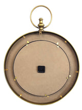 Pocket Watch Style Metal Wall Clock by Peterson Housewares & Artwares