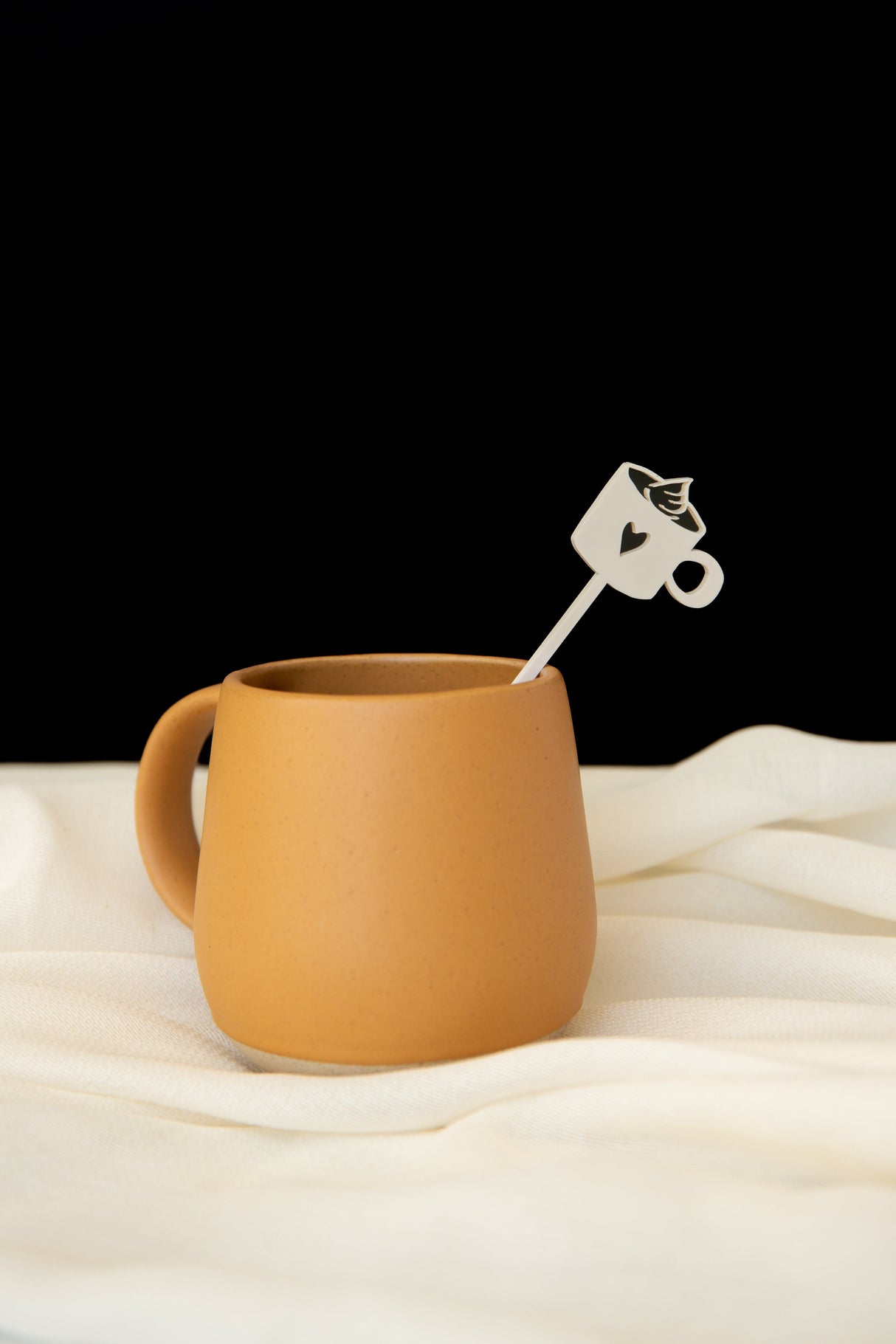 Hello Pumpkin Drink Stirrers by The Cotton & Canvas Co.