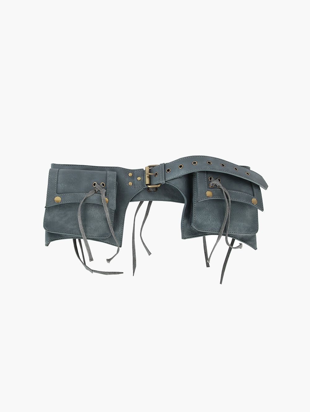 Waist Belt Bag with Two Pockets by hfstylish