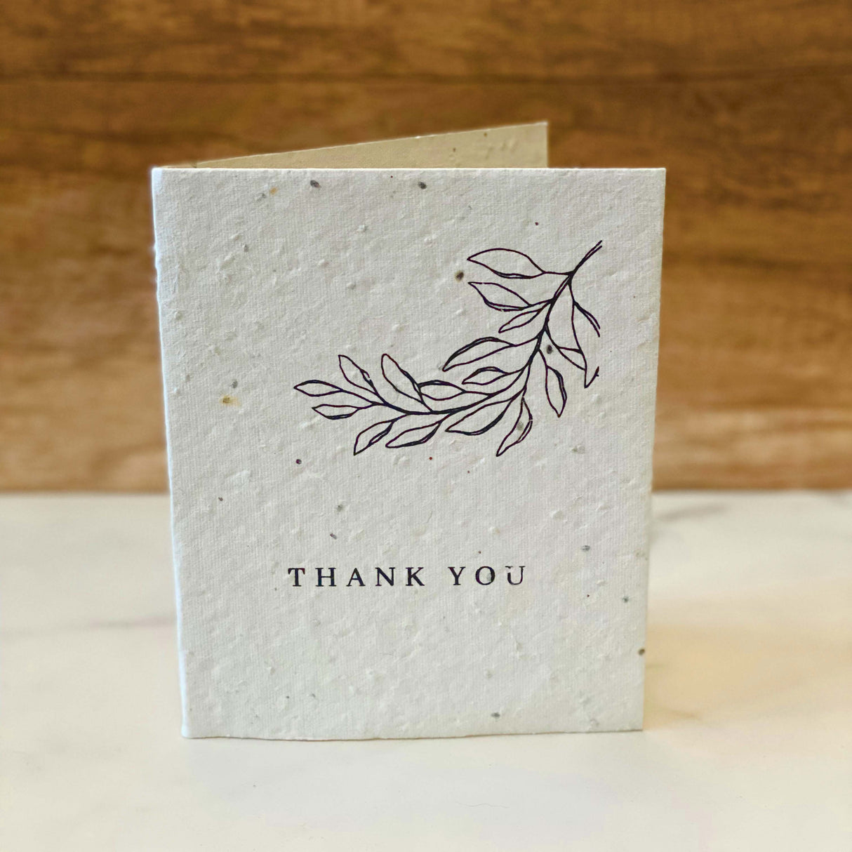 Thank You Seed Paper Greeting Card by Soothi