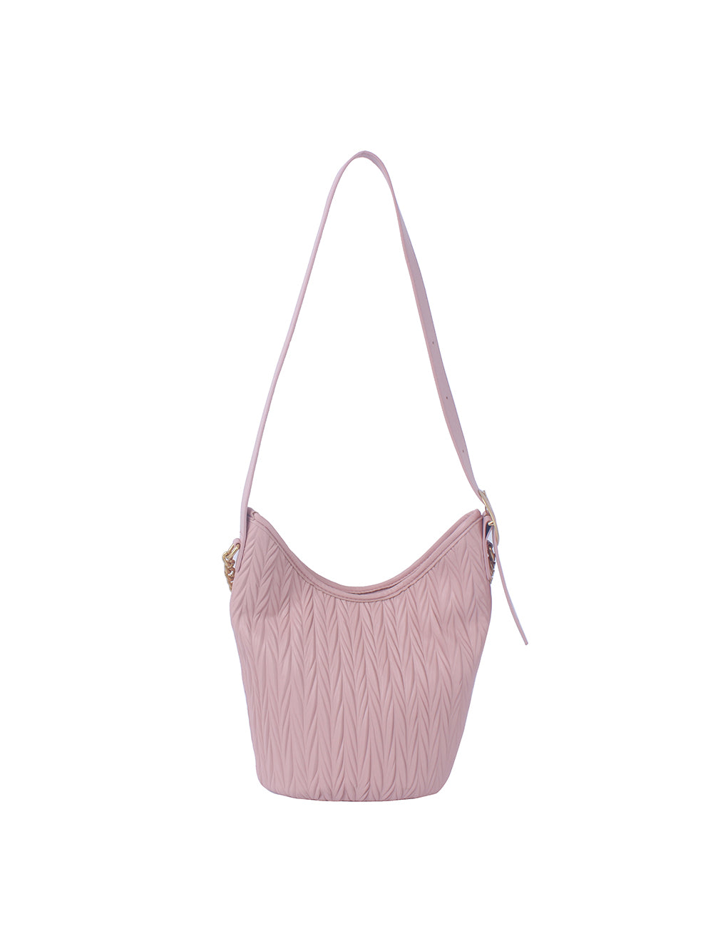 Unique Embossed Bucket Bag by hfstylish