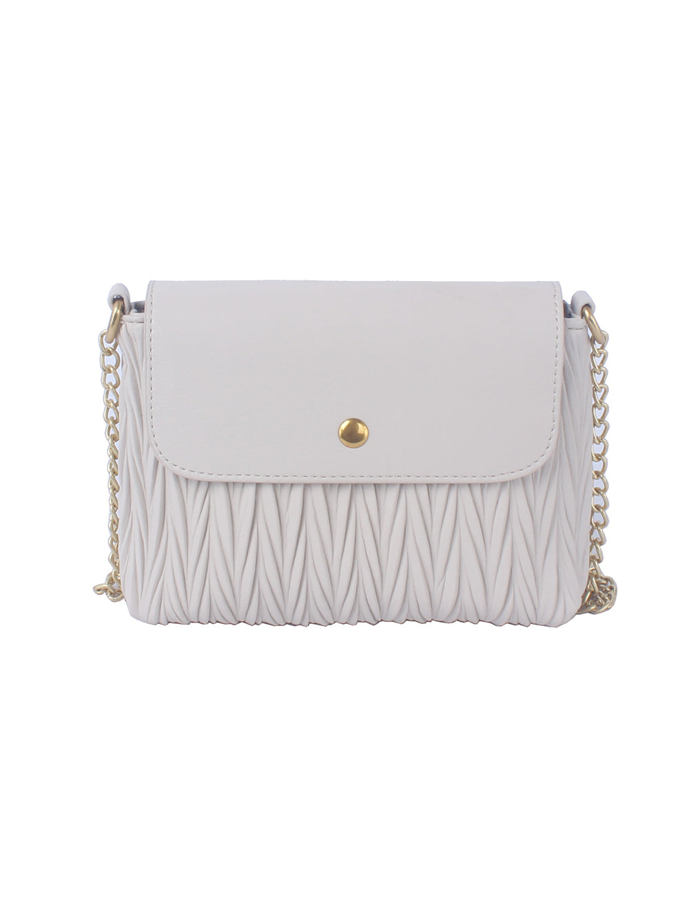 Petite Embossed Shoulder Bag by hfstylish