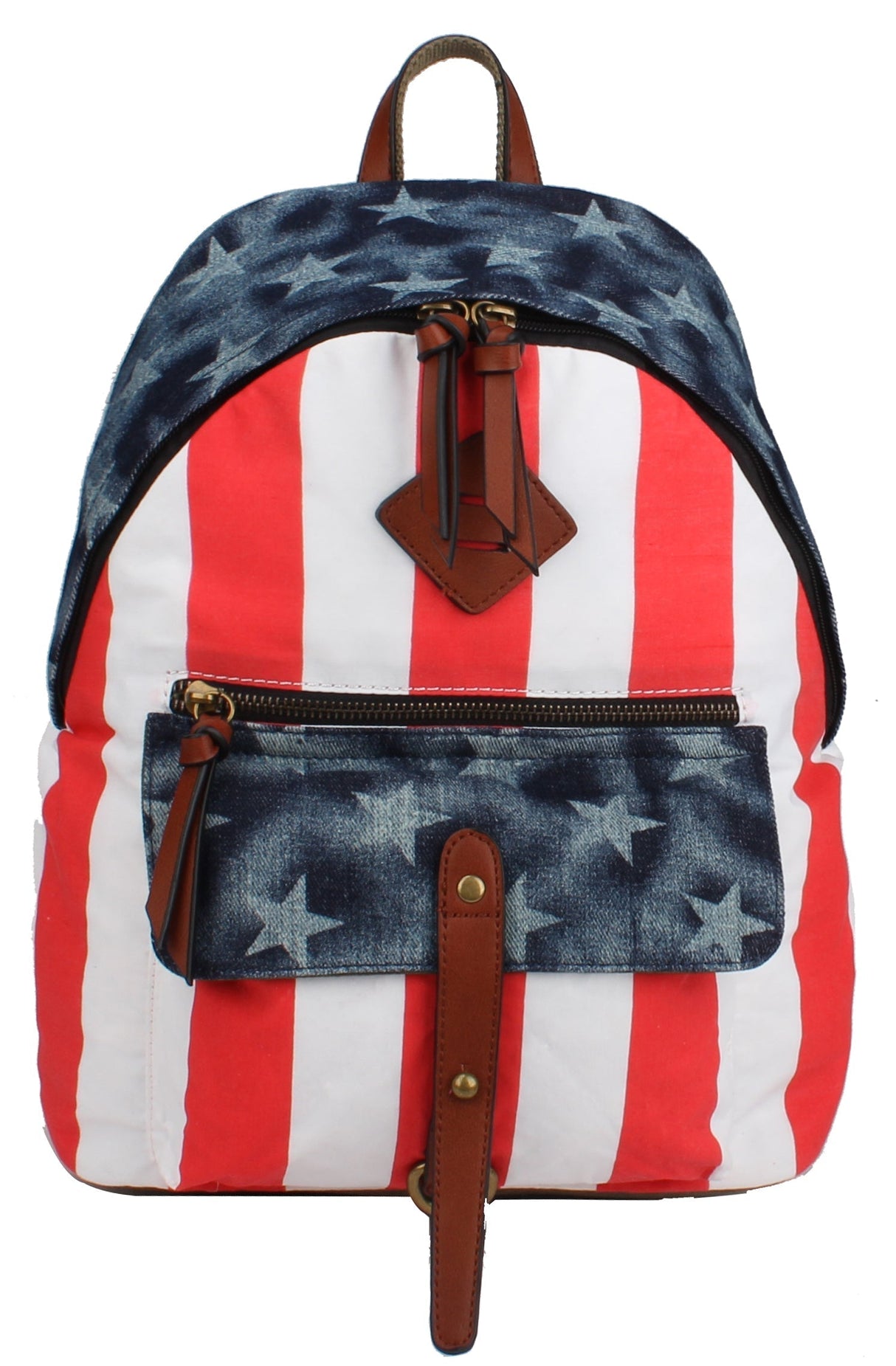 Travel American Flag Backback by hfstylish