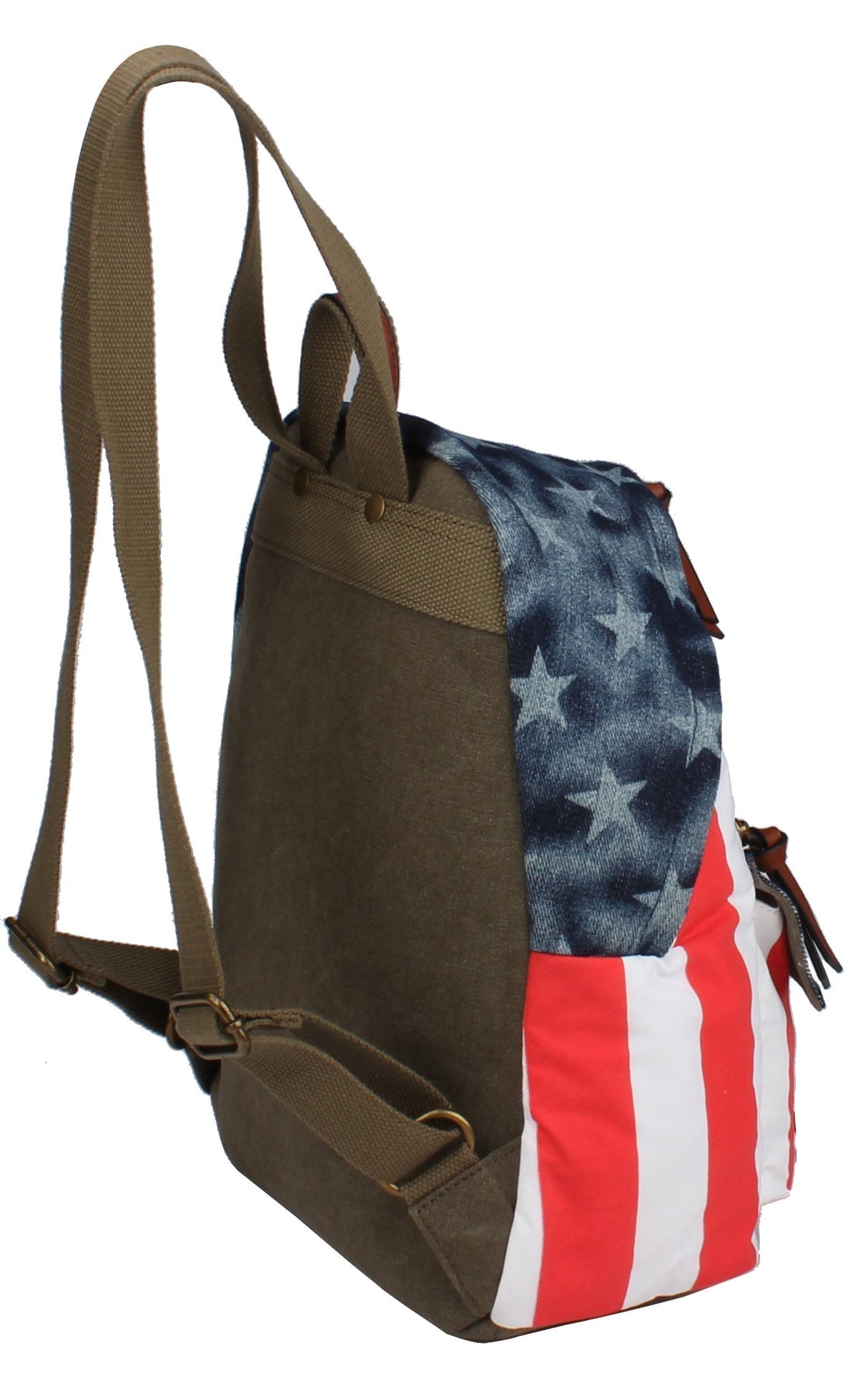 Travel American Flag Backback by hfstylish