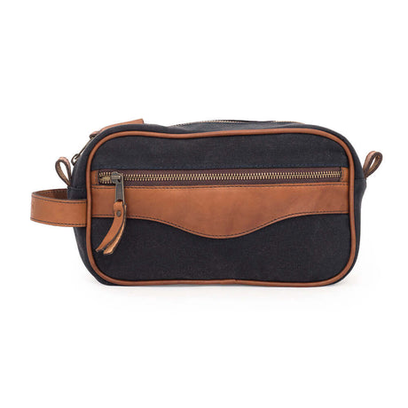 Campaign Waxed Canvas Toiletry Shave Kit by Mission Mercantile Leather Goods