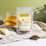 Candied Orange Green Tea by Plum Deluxe Tea