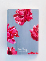 Notebook Set:  Red Carnations & Peach Roses by India & Purry