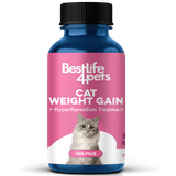 Hyperthyroidism Supplement for Cats - Treats Cat Hyperthyroid, Patchy Hair Loss, and Helps Cat Weight Gain by BestLife4Pets