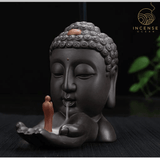 Ceramic Buddha Backflow Incense Burner by incenseocean